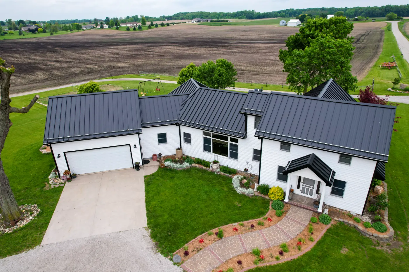 Flashing and seam work in Mohawk Crossing